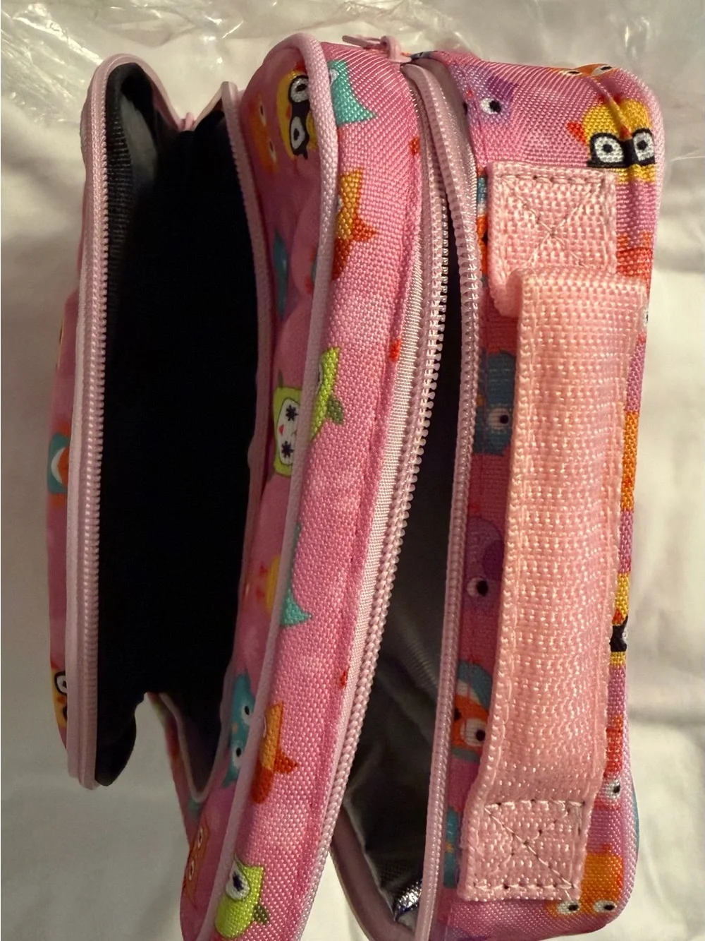 Bertology Pink Owl Kids Lunchbox - Pink